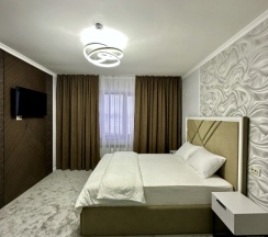 Двухместный люкс с красивым видом из окна двуспальная кровать в Karibi