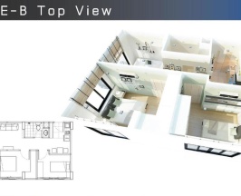 Апартаменты Deluxe с 2 комнатами в Happy Place Condo