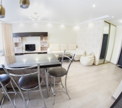 Апартаменты-Студия на Мичурина 55 (19этаж) в Огни Саратова Saratov Lights Apartments
