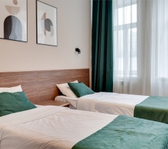 Твин (c двумя кроватями) улучшеный в Seven hills