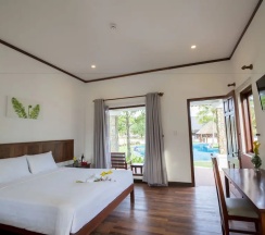 Одноместный номер Standard с видом на сад односпальная кровать в Santa Garden Resort