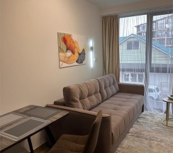 Апартаменты двухкомнатные (ЛЮКС) с балконом и красивым видом в Polikariya