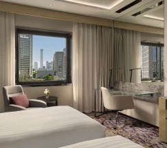 Двухместный номер Executive с видом на реку двуспальная кровать в Kempinski Hotel Beijing Yansha Center
