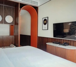 Двухместный номер Deluxe с видом на бассейн 2 отдельные кровати в Sugar Marina Hotel -POP- Kata Beach