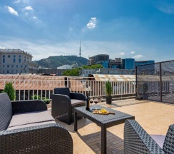 Двухместный номер Standard с видом на город двуспальная кровать в Imperial House Hotel