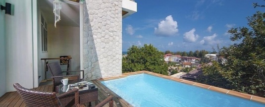 Апартаменты с 2 комнатами в Sun Paradise Villas Karon