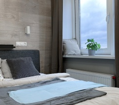 1-комнатные апартаменты студия в InHome24 (ИнХоум24) на улице Автозаводская 23 строение 120