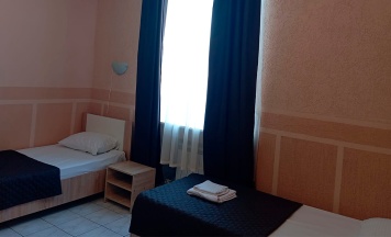 Кровать в 5-местном общем номере в Smart Hotel KDO Калининград