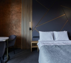 Апартамент 13 - Дизайнерский Лофт для двоих с панорамным видом на Москву (с ванной) в Ap-in aparts