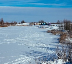 Зелёный домик на Лисьей Горе в Лисья Гора