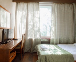 эконом с двумя односпальными кроватями в Юность