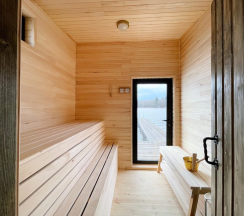 Дом с сауной в Chuchemlya eco village