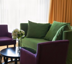 Номер люкс с террасой в Garden Hotel & SPA