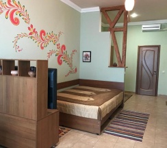 Номер комфорт с 1 двуспальной кроватью в Слобода