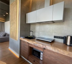 Дом «SILVER» с банным чаном на террасе в Luxe House