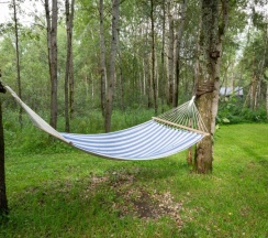 A-Frame № 7 (оснащение дома, стоимость купели и бани см. Подробнее) в Les holidays