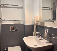 Номер комфорт с 1 двуспальной кроватью в Рублев