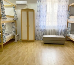 Кровать в общем номере в Cats&Beds hostel