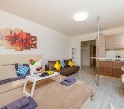 1-комнатные апартаменты студия в Roomtour