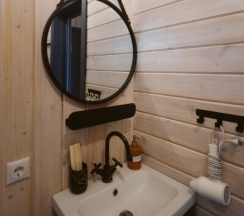 Дом с камином и костровой зоной (до 8 гостей) ГЕФЕСТ в Berloga Country Resort