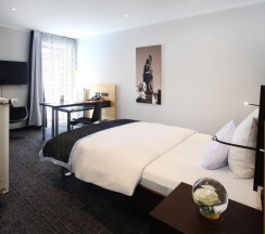 Одноместный номер Superior двуспальная кровать в Schiller5 Hotel & Boardinghouse