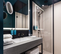 Двухместная студия двуспальная кровать в Novotel Living Almaty Jetisu