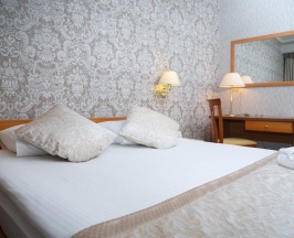 Двухместный номер Standard с балконом двуспальная кровать в Astana International Hotel