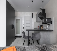 1-комнатные апартаменты студия №7 в Home Like (Хоум Лайк) на бульваре Эйнштейна 4