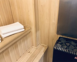 Стандартный номер с кроватью размера «king-size» и сауной в Vania rooms