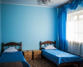 Номер стандарт с 2 односпальными кроватями (с завтраком) в Кузнечик