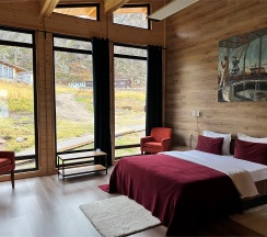 Номер в шале "Териберка" в Cedar grass Териберка