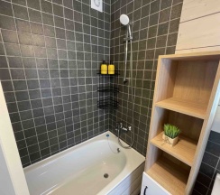 Коттедж с красивым видом из окна в Бали