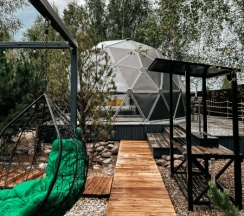 Купол №2 Синий в Barkwood