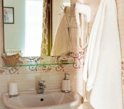 Двухместный номер Deluxe с видом на город двуспальная кровать в Сияние