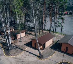 "Категория ТК" Номер с двумя 1-спальными кроватями на первой линии в коттедже с террасой в Империя Туризма