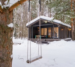 №9 BarnHouse 60m2 с кондиционером и закрытой территорией (оснащение дома см. Подробнее)) в Les holidays