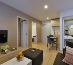 Люкс с 2 комнатами в The Grass Serviced Suites by At Mind