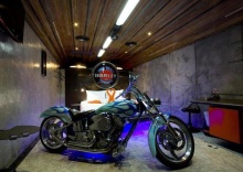 Двухместный номер Deluxe двуспальная кровать в Nicky's Handlebar Hotel