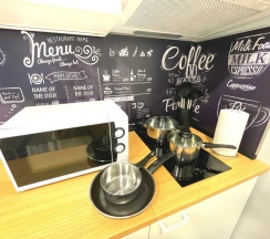 Апартаменты с 2 комнатами с красивым видом из окна в Можайское приморье