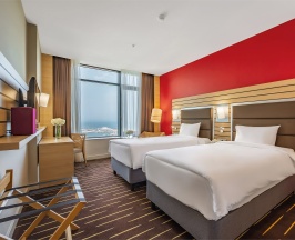 Номер Classic, с видом на море - c 2 односпальными кроватями в Mercure Sochi Centre