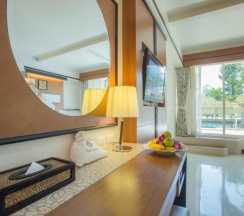 Двухместный номер Premier с видом на море 2 отдельные кровати в Asia Cha Am Hotel