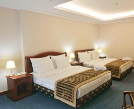 Семейный полулюкс с балконом и с видом на море в Caspian Riviera Grand Palace