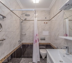 Большой двухместный номер с 1 кроватью или 2 отдельными кроватями в Кварталъ