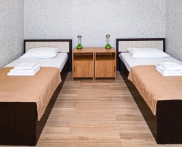 Номер комфорт с 2 односпальными кроватями в Smart Hotel KDO Воронеж
