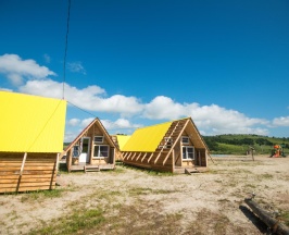 3-местное шале эконом СМАРТ House (общие удобства) в 27 регион