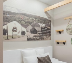 Двухместный семейный номер Standard с видом на город двуспальная кровать в Академия Виски