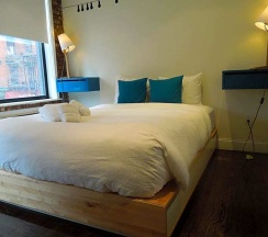 Двухместная студия двуспальная кровать в East Village Hotel