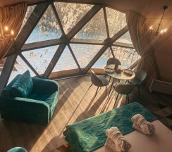 Геокупол Лазурный берег в Вазуза Лав