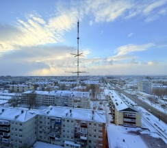 Лофт с видом на телебашню в Берлога