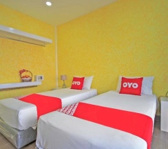 Двухместный номер Standard 2 отдельные кровати в OYO 75342 Ban Elephant Blanc Bungalow
